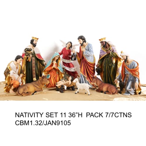 NATIVITY SET 91CM