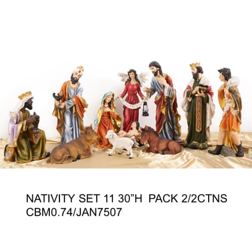 NATIVITY SET 76CM