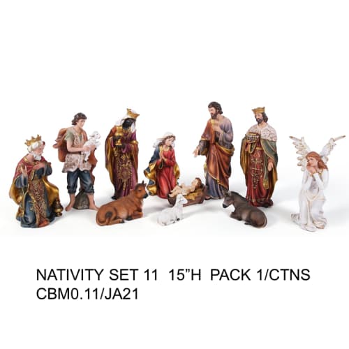 NATIVITY SET 38CM
