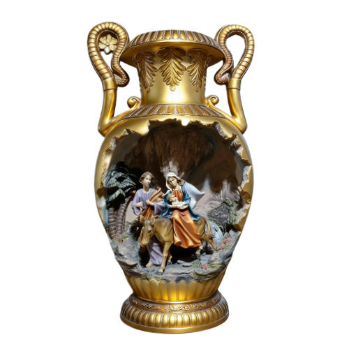 NATIVITY VASE